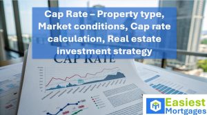 Cap Rate – Property type, Market conditions, Cap rate calculation, Real estate investment strategy